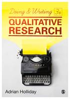 Adrian Holliday - Doing & Writing Qualitative Research - 9781473953277 - V9781473953277