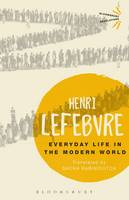 Henri Lefebvre - Everyday Life in the Modern World - 9781474272452 - V9781474272452