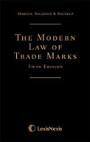Christopher Morcom - Morcom, Roughton and St Quintin: The Modern Law of Trade Marks - 9781474303095 - V9781474303095