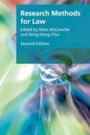 Mike Mcconville - Research Methods for Law - 9781474403214 - V9781474403214