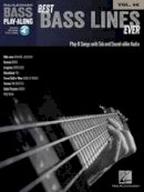 Various - Bass Play-Along Volume 46: Best Bass Lines Ever (Book/Online Audio) - 9781476818542 - V9781476818542