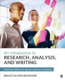 Newsome, Bruce Oliver - An Introduction to Research, Analysis, and Writing - 9781483352558 - V9781483352558