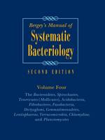 Noel R. Krieg (Ed.) - Bergey's Manual of Systematic Bacteriology: Volume 4: The Bacteroidetes, Spirochaetes, Tenericutes (Mollicutes), Acidobacteria, Fibrobacteres, ... Chlamydiae, and Planctomycetes - 9781493937158 - V9781493937158