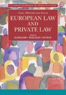 A Et Al Hartkamp - Cases, Materials and Text on European Law and Private Law - 9781509911875 - V9781509911875