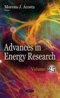 Morenaj Acosta - Advances in Energy Research: Volume 25 - 9781536100129 - V9781536100129