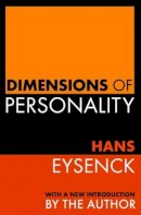 H. J. Eysenck - Dimensions of Personality - 9781560009856 - V9781560009856