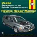 Haynes Publishing - Dodge Durango & Dakota Automotive Repair Manual - 9781563929564 - V9781563929564