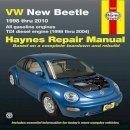 Haynes Publishing - VW New Beetle 1998 thru 2010: All gasoline engines - TDI diesel engine (1998 thru 2004) (Haynes Manuals) - 9781563929946 - V9781563929946