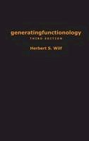 Wilf, Herbert S. - Generatingfunctionology - 9781568812793 - V9781568812793