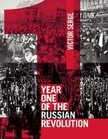 Victor Serge - Year One of the Russian Revolution - 9781608462674 - V9781608462674