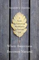 Sayadaw U. Tejaniya - When Awareness Becomes Natural: A Guide to Cultivating Mindfulness in Everyday Life - 9781611803075 - V9781611803075