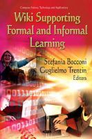 Guglielmo Trentin . Edited By: Stefania Bocconi - Wiki Supporting Formal & Informal Learning - 9781613248492 - V9781613248492