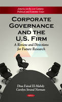 Carolyn Strand Norman - Corporate Governance & the Firm: A Review & Directions for Future Research - 9781617287824 - V9781617287824