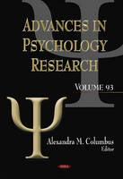 Alexandra Columbus - Advances in Psychology Research: Volume 93 - 9781620814703 - V9781620814703