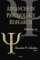 Alexandra Columbus - Advances in Psychology Research: Volume 95 - 9781622574230 - V9781622574230