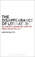 Hillyer, Aaron - The Disappearance of Literature - 9781623561710 - V9781623561710