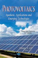 Gill M.a. - Photovoltaics: Synthesis, Applications & Emerging Technologies - 9781631178436 - V9781631178436