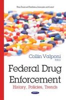 Collinvalponi - Federal Drug Enforcement: History, Policies, Trends - 9781634637862 - V9781634637862