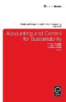 Marc Abeysekera - Accounting and Control for Sustainability - 9781780527666 - V9781780527666