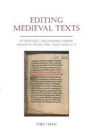Ralph Hanna - Editing Medieval Texts - 9781781382721 - V9781781382721