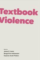 Professor James R. Lewis (Ed.) - Textbook Violence - 9781781792599 - V9781781792599