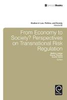 Bettina Lange - From Economy to Society: Perspectives on Transnational Risk Regulation - 9781781907382 - V9781781907382