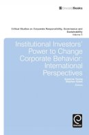 Suzanne Young - Institutional Investors´ Power to Change Corporate Behavior: International Perspectives - 9781781907702 - V9781781907702