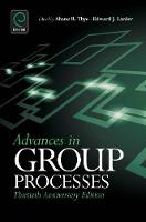 Shane R. Thye (Ed.) - Advances in Group Processes: 30th Anniversary edition - 9781781909768 - V9781781909768