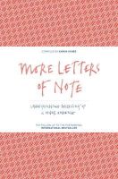 Shaun (Comp) Usher - More Letters of Note: Correspondence Deserving of a Wider Audience - 9781782114543 - 9781782114543
