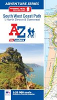 Geographers' A-Z Map Co Ltd - SW Coast Path North Devon & Somerset Adventure Atlas - 9781782571612 - V9781782571612