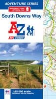 Geographers' A-Z Map Co Ltd - South Downs Way Adventure Atlas - 9781782571674 - V9781782571674