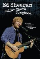 Book - Ed Sheeran: Guitar Chord Songbook - 9781783058310 - V9781783058310