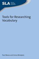 Paul Meara - Tools for Researching Vocabulary - 9781783096459 - V9781783096459