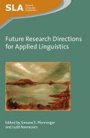 Simone E Pfenninger - Future Research Directions for Applied Linguistics - 9781783097111 - V9781783097111