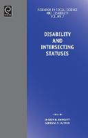 Prof. Shar Barnartt - Disability and Intersecting Statuses - 9781783501564 - V9781783501564