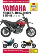 Haynes Publishing - Yamaha XT660 & MT-03 (04 - 11) Haynes Repair Manual: 2004-2011 - 9781785213700 - V9781785213700