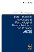 Dk - Team Cohesion: Advances in Psychological Theory, Methods and Practice - 9781785602832 - V9781785602832