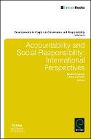 Dk - Accountability and Social Responsibility: International Perspectives - 9781786353849 - V9781786353849
