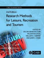 Ercan Sirakaya-Turk - Research Methods for Leisure, Recreation and Tourism - 9781786390486 - V9781786390486