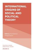Tarak Barkawi (Londo - International Origins of Social and Political Theory - 9781787142671 - V9781787142671