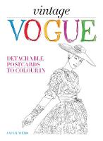 Iain R. Webb - Vintage Vogue: Detachable Postcards to Colour in - 9781840917307 - KMK0014366