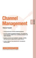 Patrick Forsyth - Channel Management - 9781841121956 - V9781841121956