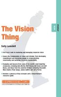 Sally Lansdell - The Vision Thing - 9781841122014 - V9781841122014