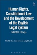 Derry Irvine - Human Rights, Constitutional Law and the Development of the English Legal System - 9781841134116 - KSG0005272