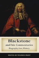 Wilfrid Prest - Blackstone and His Commentaries - 9781841137964 - V9781841137964