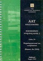 NA - Personal Taxation Computations Fa2003 19 (Aat Focus Notes) - 9781843902188 - V9781843902188