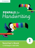 Gill Budgell - Penpals for Handwriting Year 1 Teacher's Book - 9781845659844 - V9781845659844