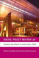 Tony (Ed) Maltby - Social Policy Review 20 - 9781847420763 - V9781847420763