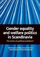 Kari Carlss - Gender Equality and Welfare Politics in Scandinavia - 9781847424655 - V9781847424655