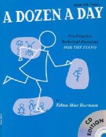 Edna-May Burnam - A Dozen a Day Book 1 + CD Primary - 9781847726414 - V9781847726414